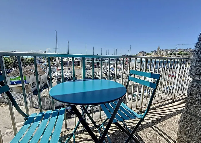 Cosy Avec Balcon, Port De Granville, 2 Pers. - Fr-1-361-550 דירה *