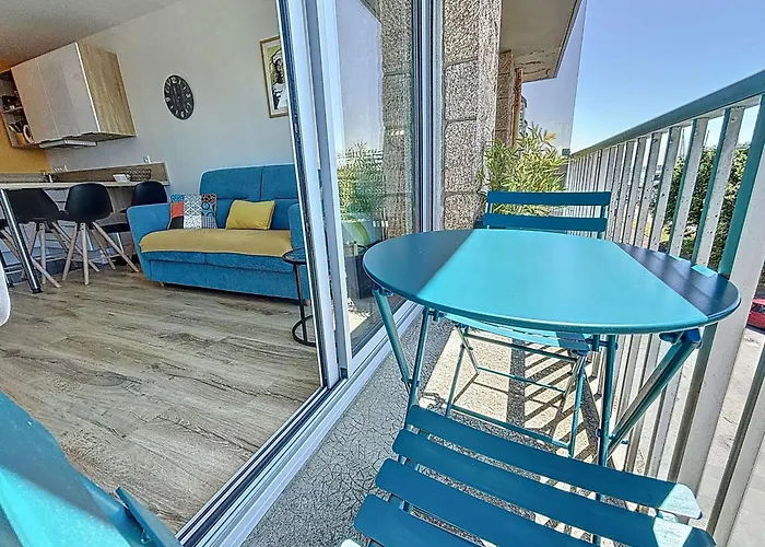 Cosy Avec Balcon, Port De Granville, 2 Pers. - Fr-1-361-550 *